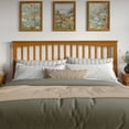 thumbnail image 2 of Mission King Wood Headboard in Light Toffee, 2 of 8
