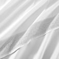 thumbnail image 2 of Modern Threads 4-Piece Crochet Lace Hem White Microfiber Bed Sheet Set, Queen, 2 of 17