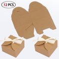 Skycase 12 pcs Gift Boxes, Small Gift Boxes with Ribbon Foldable