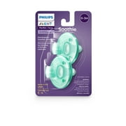 Philips Avent Soothie Pacifier, 0-3 Months, Green, 2 Pack, SCF190/01