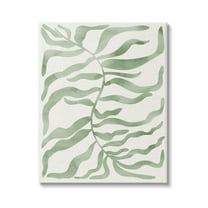 Stupell Industries Boho Plant Leaves Botanical & Floral Painting Gallery Wrapped Canvas Print Wall Art, 36 x 48