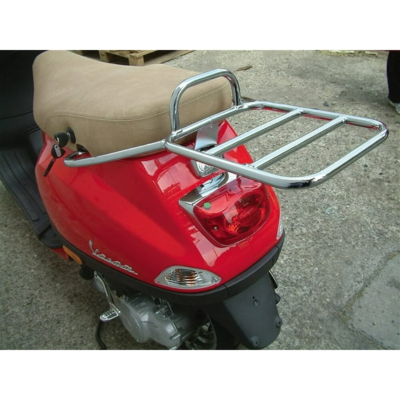 Cuppini Rear Rack for Top Case; Vespa LX