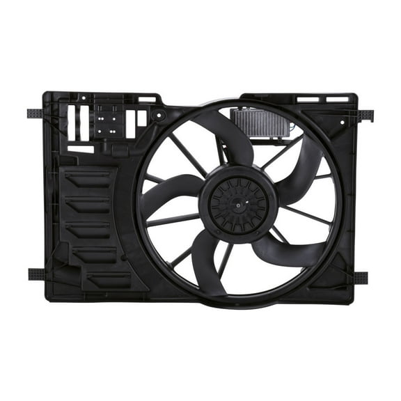 Dual Radiator and Condenser Fan Assembly Fits select: 2013-2016 FORD ESCAPE