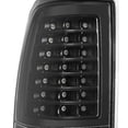 thumbnail image 4 of AKKON - For [C-Shape Full LED] 1999-2002 Silverado | 1999-03 GMC Sierra Black Taillights + Smoke 3rd Brake Light, 4 of 7
