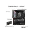thumbnail image 5 of ASUS ROG Crosshair X670E Hero AMD X670 AM5 Ryzen Desktop 9000 8000 & 7000 ATX motherboard, 18 + 2 power stages, PCIe 5.0, DDR5, 5x M.2 slots, USB 3.2 Gen 2x2 with Quick Charge 4+, USB4, Wi-Fi 6E, 5 of 6