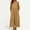 02 Khaki, variant on Fewfanhot Fall Dresses for Women A Line Summer Dress V Neck Casual Loose Tiered Long Dresses with Pockets