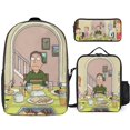 thumbnail image 1 of Rick and Morty Season Backpack Learning Astronaut Bookbag with Space Lunch System, 1 of 4