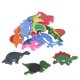 thumbnail image 2 of 12 Uds imanes de refrigerador bonitos imanes de silicona suave fuerte magnetismo 3D patrones de dinosaurios imanes para nevera Cocina, 2 of 5