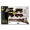 Play Automotives and Railways Mozlly Classic Train Full Set with Sound Light and Smoke (20pc Set)
