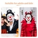 thumbnail image 2 of Máscara de disfraz de cosplay, divertida máscara de terror para adultos, mujeres, hombres y niños, fiesta de disfraces de Halloween y payaso espeluznante, accesorios de fiesta., 2 of 6