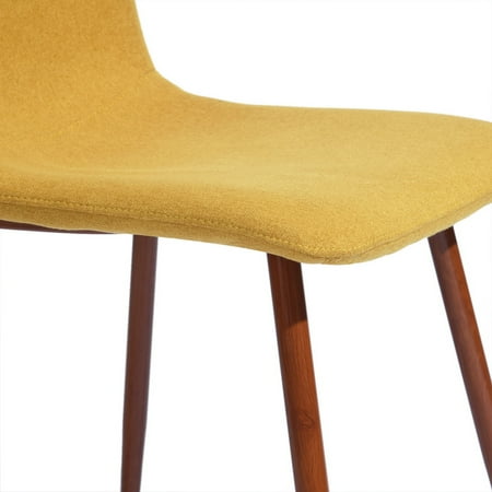 Furniture R Dining Chair Set Of 4 Stylish Upholstered Fabric Cushion Seat Side Chairs For Kitchen Dining Room
