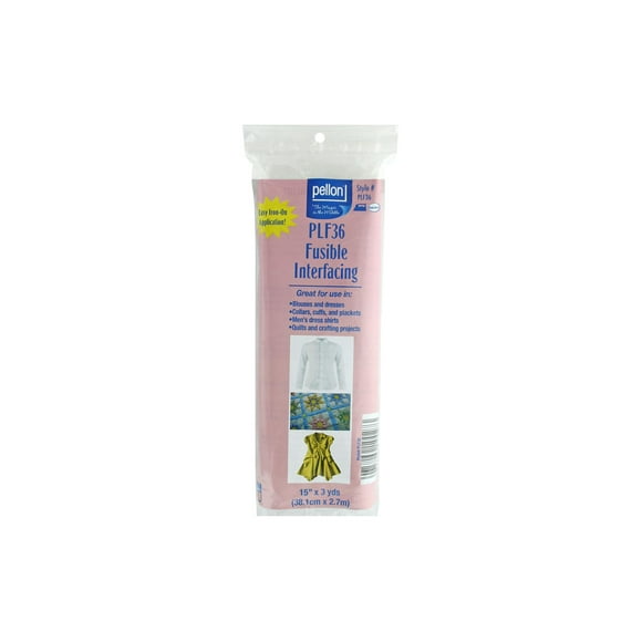 Pellon Interfacing Sheer/Light Fuse 15"X3yd Pkg Wh