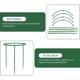 thumbnail image 2 of 16 juegos de soportes de plástico para orquídeas, soportes multifunción para flores y plantas verdes., 2 of 6