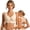 B-beige, variant on Posture Bra for Women Front Closure Wireless Back Posture Support Bra