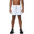 thumbnail image 2 of Men's Dark White M Shorts, Mesh Shorts, Men's Mesh Basketball Shorts, Men's Mesh Athletic Shorts, 2 of 3