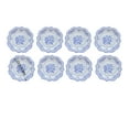 thumbnail image 3 of Disposable Paper Plates For Dinner Waterproofs And Oil-proof Environmentally Friendly Paper Plates Thickened Round Tableware Paper Plates Fruit Plates(Light Blue), 3 of 6