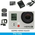 thumbnail image 1 of GoPro HERO3 Black Edition Action Sport Wi-Fi Camera Camcorder, 1 of 4