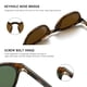 thumbnail image 5 of Gafas de sol SUNGAIT Classic Vintage Round Polarized SGT166HPC, 5 of 6