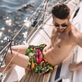 thumbnail image 2 of luoweisi Men's Beach Shorts Quick Dry Swim Trunks with Mesh Lining Mushroom L, 2 of 5