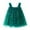 Green_001, variant on Toddler Girls Floral Holiday Party Dress with Fly Sleeves for Toddlers and Children Party and Celebration Wear Mint Green 12-18 Months