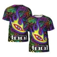 thumbnail image 7 of Tool Band Eye T-Shirt for Men Novelty 3D Pritneted Casual Short Sleeve Tees Shirt Summer Street T Shirt Top, 7 of 7