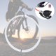 thumbnail image 3 of Juego de cables de cambio universal para bicicleta de montaña, 5 colores, cable de freno para bicicleta de carretera Blanco 1m, 3 of 9
