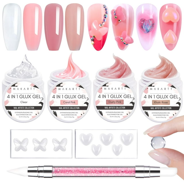 Kit de inicio para tallado en gel para esculpir en 3D Nail Gel Art Makartt