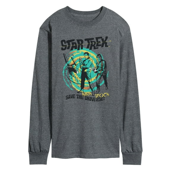 Star Trek - Save The Universe - Men's Long Sleeve Graphic T-Shirt