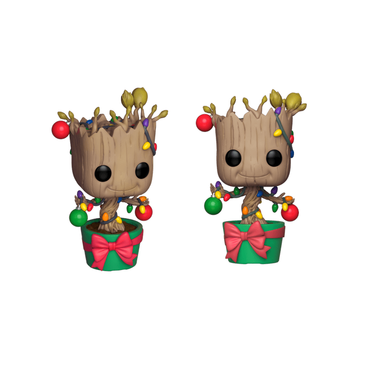 Funko Pop Marvel: Holiday, Guardians of The Galaxy - Groot Collectible  Figure, Multicolor