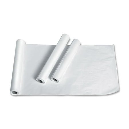 Medline Exam Table Paper, White, 12 count