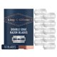 thumbnail image 1 of Cuchillas de afeitar de seguridad King C. Gillette 10 de acero inoxidable, 1 of 7