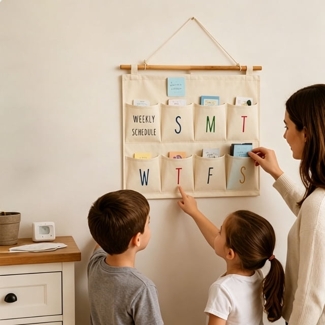 Wall Hanging Organizer Multi-Pocket Wall Mount Storage Bag Foldable Hanging Pocket Organizer For Bathroom Bedroom Dorm Kitchen Door