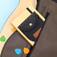 thumbnail image 3 of unbranded Bolsa Para Accesorios De Guitarra Púas Y Capo De Color Negro Para Uso Universal, 3 of 4