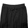 thumbnail image 6 of Generic Men's Spring Jogger Sweatpants Casual Baggy Elastic Waist Drawstring Trousers Workout Running Cargo Pants with Pockets, 6 of 6