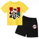 thumbnail image 3 of Conjunto de camiseta y pantalones cortos con estampado de Kamado Nezuko de Demon Slayer para adolescentes y niños, ropa de manga corta para niños y niñas, 3 of 5