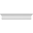 thumbnail image 2 of Ekena Millwork CRH07X36 36-Inch Bottom Width x 39 1/2-Inch Top Width x 7 1/4-Inch H x 1-Inch P Crosshead with Trim, 2 of 4