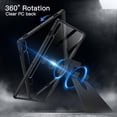 thumbnail image 3 of JETech Rotating Case for Samsung Galaxy Tab S10+ / Tab S9 FE+ / S9+, 360 Degree Rotation Cover (Black), 3 of 6