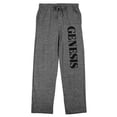 thumbnail image 5 of Genesis Band Logo Men's Heather Gray Sleep Pants With Drawstring-Small, 5 of 7