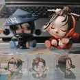 thumbnail image 5 of Caja misteriosa con diseño de flor de ciruelo de Skullpanda Ink, caja sorpresa, figura de acción de anime, adorno antiguo, muñeca, regalos creativos para niñas, 5 of 5