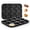 Black, variant on Walchoice 12-Cup Muffin Top Pan, Nonstick Stainless Steel Cupcake Pan for Baking, Regular Size Tin Tray for Cookie Pancake Hamburger Egg - 11” x 14.6”