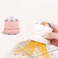 thumbnail image 1 of Mini aspiradora de sobremesa con luz nocturna - Carga USB inalámbrica 2 en 1 para teclado, migas, coche, sofá, succión fuerte, bajo ruido, decoración blanca o rosa, 1 of 8