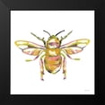 thumbnail image 2 of Mingo, Jessica 12x12 Black Modern Framed Museum Art Print Titled - Busy Bee, 2 of 5