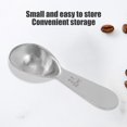 thumbnail image 4 of Coffee Measuring Spoon, Stainless Steel Scoop, 15ml 30ml Capacity with Wooden Handle, Polished Mirror Finish Durable Baking and Tea Seasoning Kitchen Tool, 4 of 7