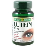 Nature's Bounty Lutein 20 mg Softgels, 30 CT (Pack of 3)