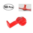 thumbnail image 1 of FRCOLOR Quick splide connector 50pcs Red Electrical Cable Connectors Fast Quick Splice Lock Wire Terminals Crimp,1.18"X0.79"X0.39", 1 of 5