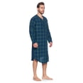 thumbnail image 2 of Ashford & Brooks Men Breathable Cotton Nightshirts Casual Loungewear, 2 of 4