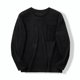 thumbnail image 5 of pstuiky camisetas de manga larga para hombre, Sudadera con cuello redondo, manga larga, color liso, para hombre, cómoda y cálida para el hogar Tops de talla grande para hombre l, 5 of 5