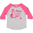 thumbnail image 3 of Inktastic My Aunt Loves Me Girls Toddler T-Shirt, 3 of 5