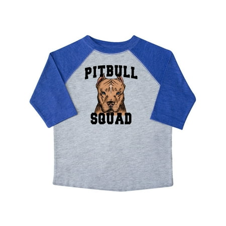 

Inktastic Dog Pitbull Squad Gift Toddler Boy or Toddler Girl T-Shirt