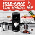 thumbnail image 6 of Gourmia 2-in-1 Coffee Maker, Single Serve Pod + 12 Cup Drip, K-Cup Compatible, Black, 6 of 10